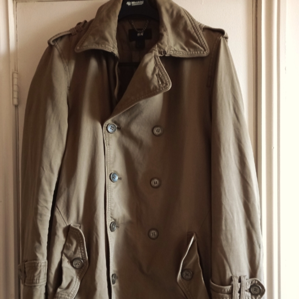 H & M trench style coat